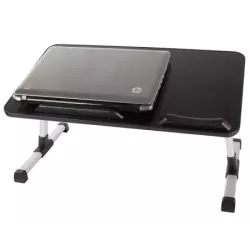 Stolik pod laptopa składany do łóżka stół podkładka chłodząca wentylator - 5