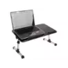 Stolik pod laptopa składany do łóżka stół podkładka chłodząca wentylator - 10