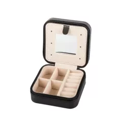 Szkatułka na biżuterię organizer pudełko kuferek - 2