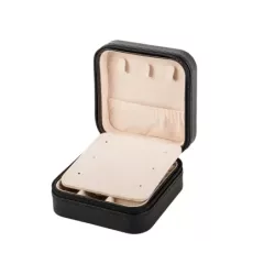 Szkatułka na biżuterię organizer pudełko kuferek - 5