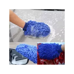 Rękawica szmatka z mikrofibry do czyszczenia auta - 4