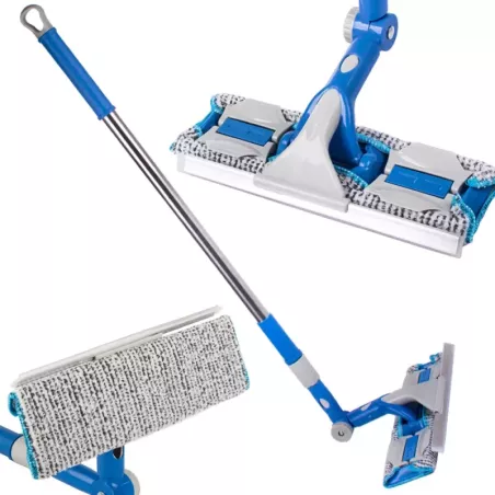 Myjka do okien szyb ze ściągaczką teleskopowa-5907451342466