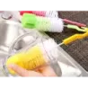 Szczotka do mycia butelek szklanek myjka gąbka - 6