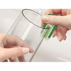 Szczotka gąbka do mycia butelek szklanek słoików myjka długa z gąbką - 2