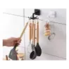 Wieszak kuchenny łazienkowy obrotowy organizer - 6