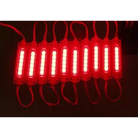 Moduł 6xdioda LED SMD5050 1,2w/12V czerwony GROW-