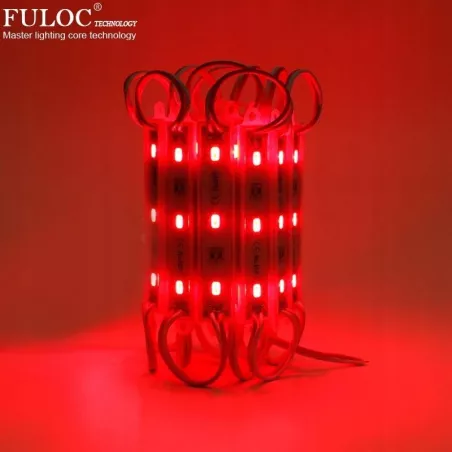 Moduł 3xdioda LED SMD5730 0,5w/12V czerwona GROW-