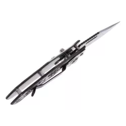 Nóż scyzoryk składany stalowy taktyczny zdobiony - 6