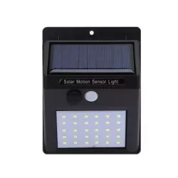 Lampa solarna 30 LED smd czujnik ruchu zmierzchu - 11
