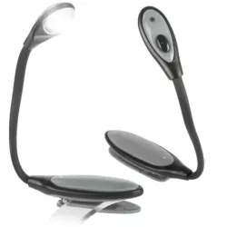 Lampka z klipsem LED czytania książek elastyczna-5907451332467