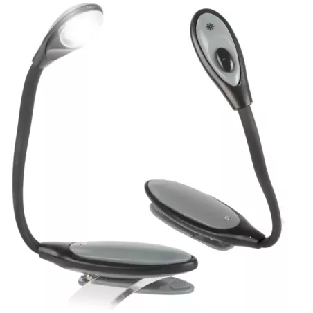 Lampka z klipsem LED czytania książek elastyczna-5907451332467