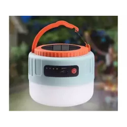 Lampka solarna turystyczna na biwak USB LED pilot - 10