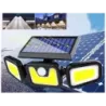 Lampa solarna 100 cob z czujnikiem ruchu zmierzchu - 2