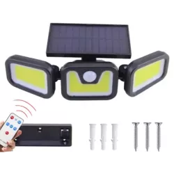 Lampa solarna 103 cob z czujnikiem ruchu zmierzchu uliczna zewnętrzna-5907451344156