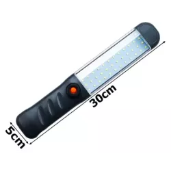Mocna latarka warsztatowa lampa 48 LED cob USB hak magnes akumulatorowa-5907451353813