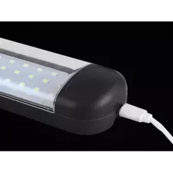 Mocna latarka warsztatowa lampa 48 LED cob USB hak magnes akumulatorowa-5907451353813