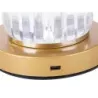 Lampka nocna stołowa kryształ LED lampion dotykowa - 3