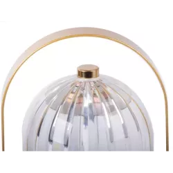 Lampka nocna stołowa kryształ LED lampion dotykowa - 4