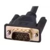 Kabel VGA - hdmi 1,3m gold złote złącza full HD przewód d-sub-5907451352007
