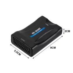 Adapter konwerter hdmi do na scart AV euro full HD-5907451347935