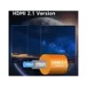 Kabel przewód hdmi 2.1 video ultra high speed 8k 60hz 4k 120hz hq gold 3m - 9