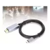 Kabel przewód displayport USB typ-c 1.4 video audio USB-c 8k 4k 2k 1,8m - 4