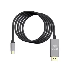 Kabel przewód displayport USB typ-c 1.4 video audio USB-c 8k 4k 2k 1,8m - 10