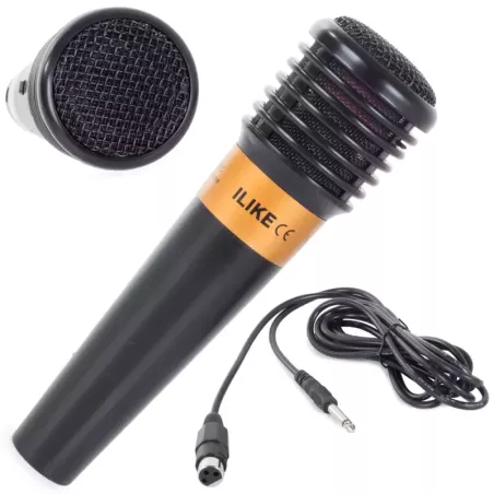 Karaoke profesjonalny mikrofon przewodowy dynamiczny-5907451300640