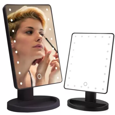 Lusterko kosmetyczne podświetlane 16 LED duże-5907451311066