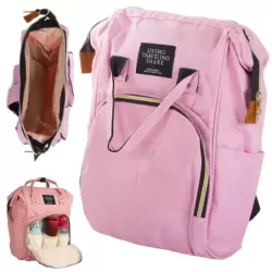 Plecak torba do wózka organizer dla mamy taty 3w1-5907451322789
