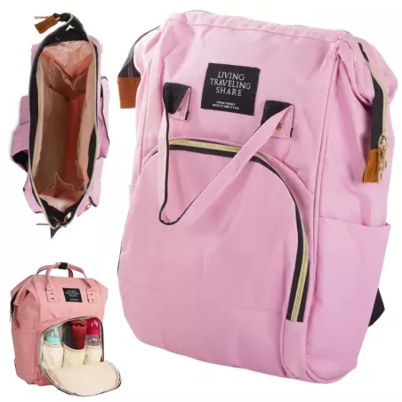 Plecak torba do wózka organizer dla mamy taty 3w1-5907451322789