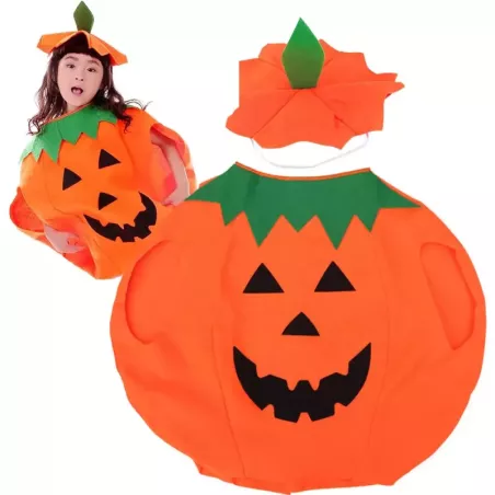 Kostium dyni przebranie strój na halloween dynia s-5907451349489