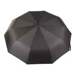 Parasol parasolka składana automat czarny unisex - 2