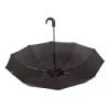 Parasol parasolka składana automat czarny unisex - 9