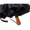Parasol parasolka składana automat czarny unisex elegancki duży porządny - 3