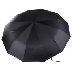 Parasol parasolka składana automat czarny unisex elegancki duży porządny - 7