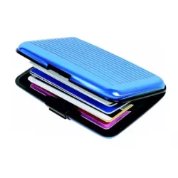 Etui na karty dokumenty aluminiowe portfel wallet - 7