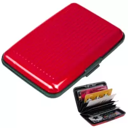 Etui na karty dokumenty aluminiowe portfel wallet - 1