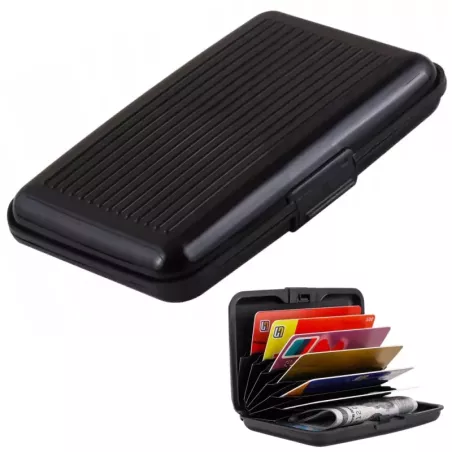 Etui na karty dokumenty aluminiowe portfel wallet-5907451311073