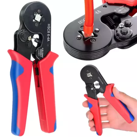 Zaciskarka praska do tulejek końcówek 0,25-10mm²-5907451344118
