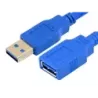 Kabel przedłużacz przedłużka USB 3.0 adapter ekranowany 1,5m - 9