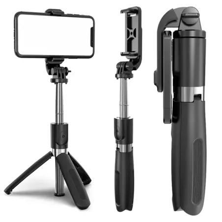 Kijek do selfie stick tripod statyw pilot bluetooth-5907451341957