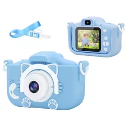 Aparat cyfrowy dla dzieci z grami kamera gry kotek - 2