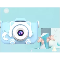 Aparat cyfrowy dla dzieci z grami kamera gry kotek - 3