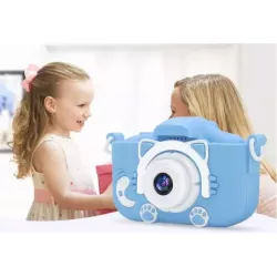 Aparat cyfrowy dla dzieci z grami kamera gry kotek - 6