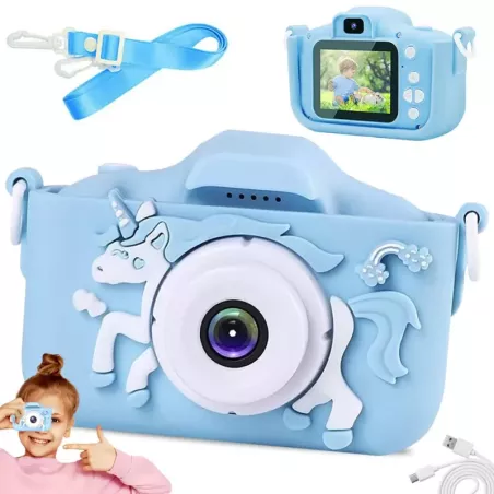 Aparat fotograficzny kamera dla dzieci jednorożec-5907451341766