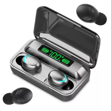 Słuchawki bezprzewodowe bluetooth f9 tws power-bank - 1