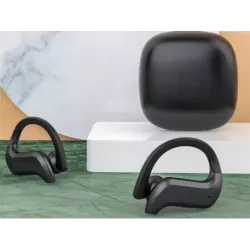 Słuchawki bezprzewodowe bluetooth sportowe do ćwiczenia biegania na ucho - 15