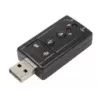 Karta dźwiękowa USB 7.1 mikrofon słuchawki jack - 3
