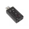 Karta dźwiękowa USB 7.1 mikrofon słuchawki jack - 4
